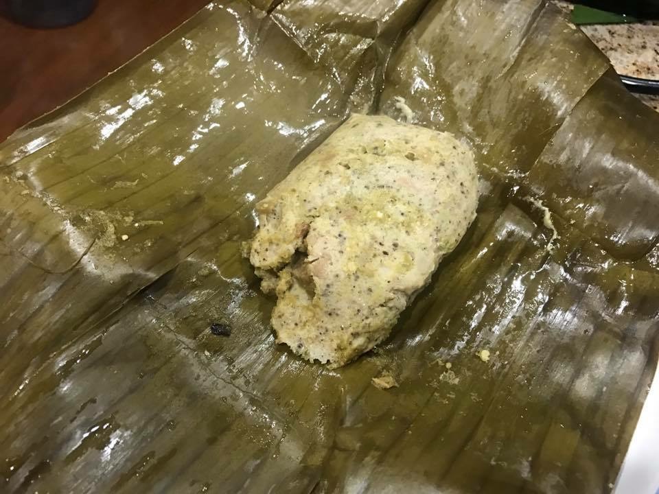 Tamales en hoja de&nbsp;platano