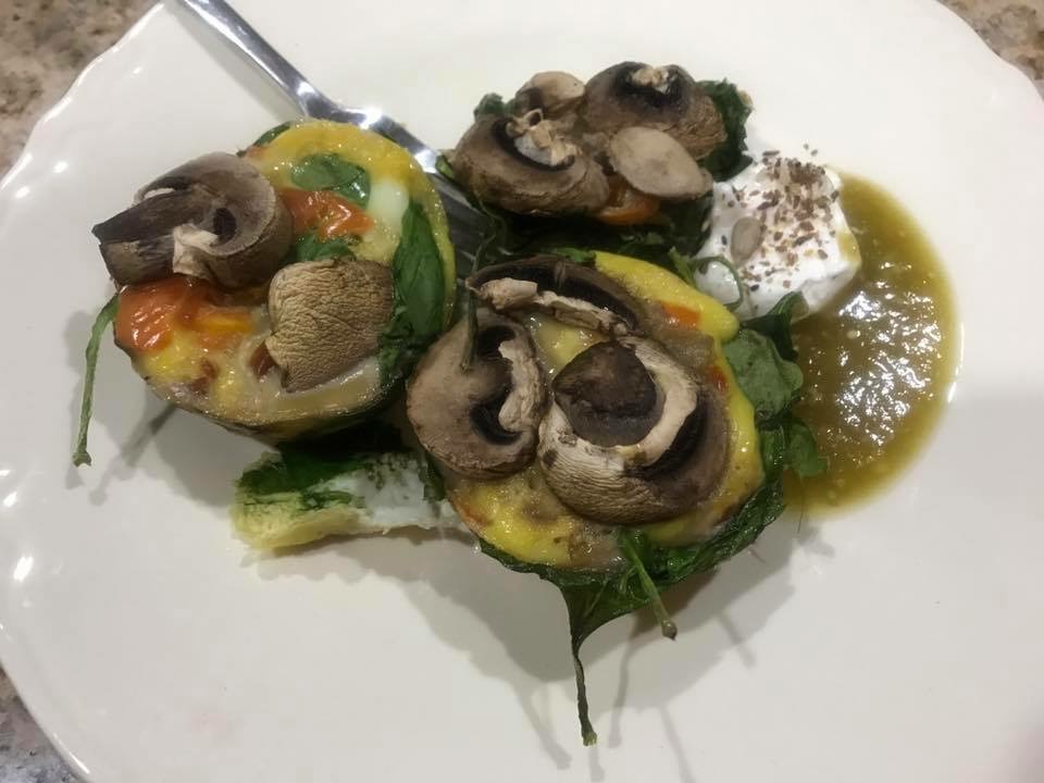 Panquesitos de huevo