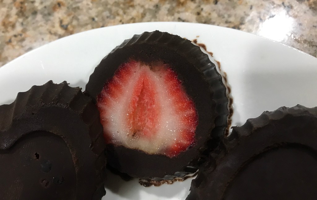 Chocolates con fruta