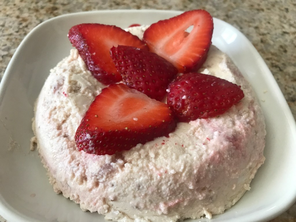 Cheesecake Instantáneo con&nbsp;Fresa