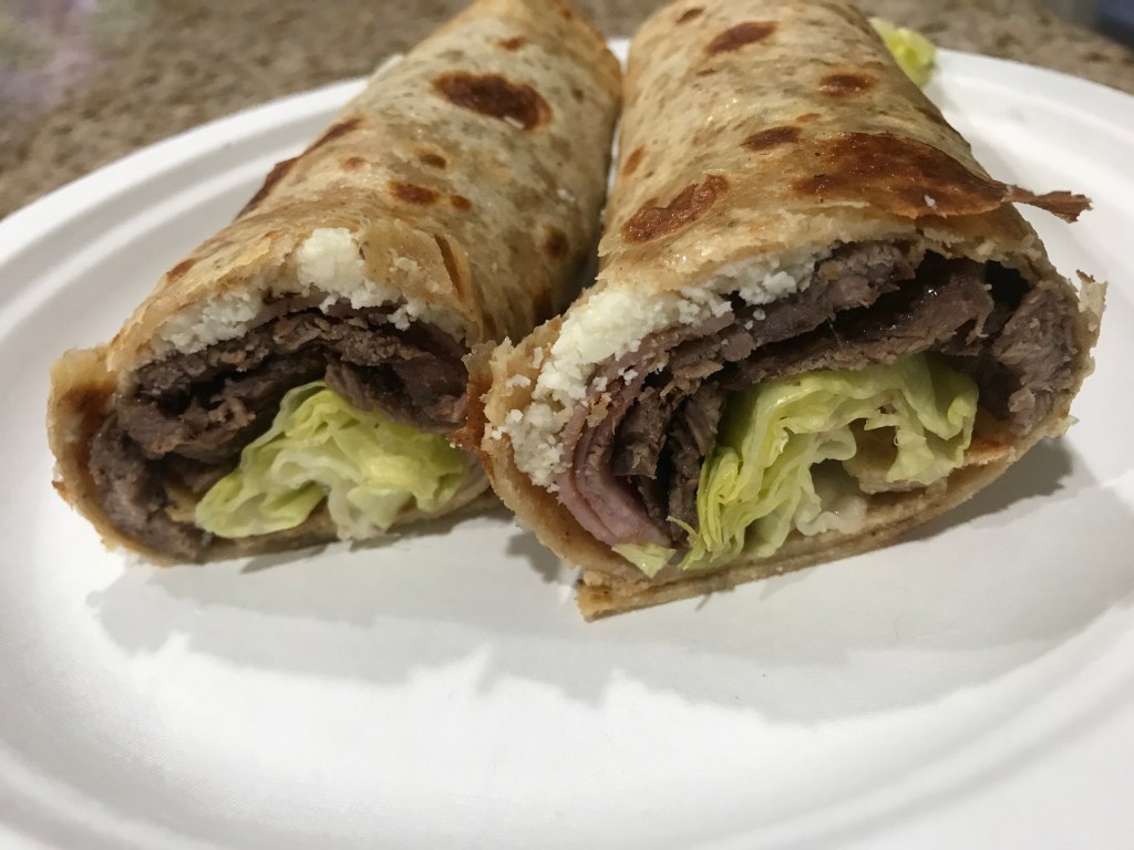 Carne asada wrap