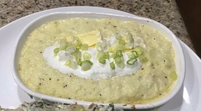 Papa a el&nbsp;horno/Coliflor