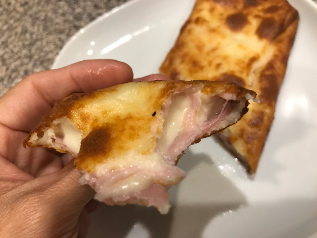 Low carbs Hot Pockets – Jamón y Queso