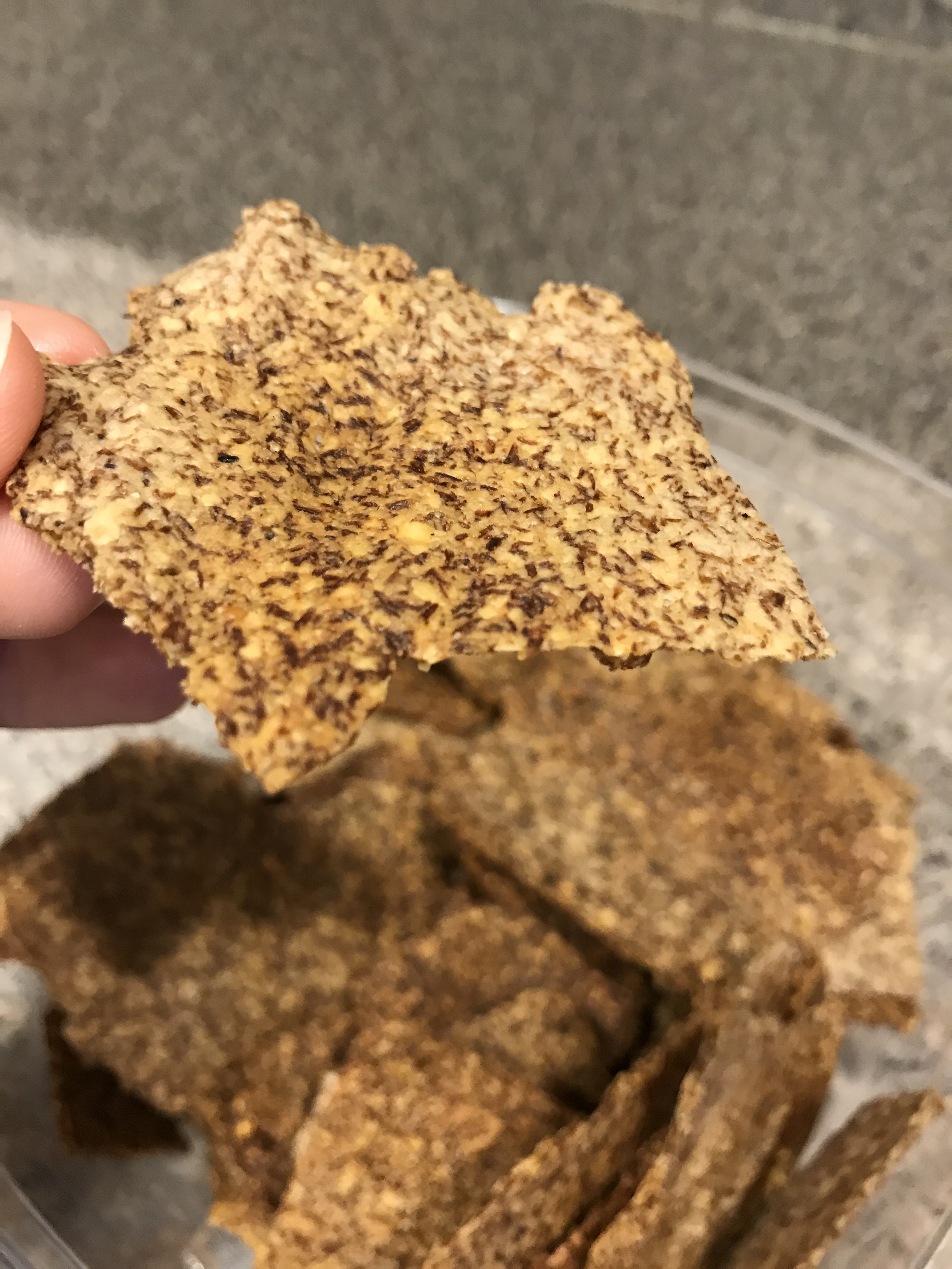 Crackers de harina de Almendras