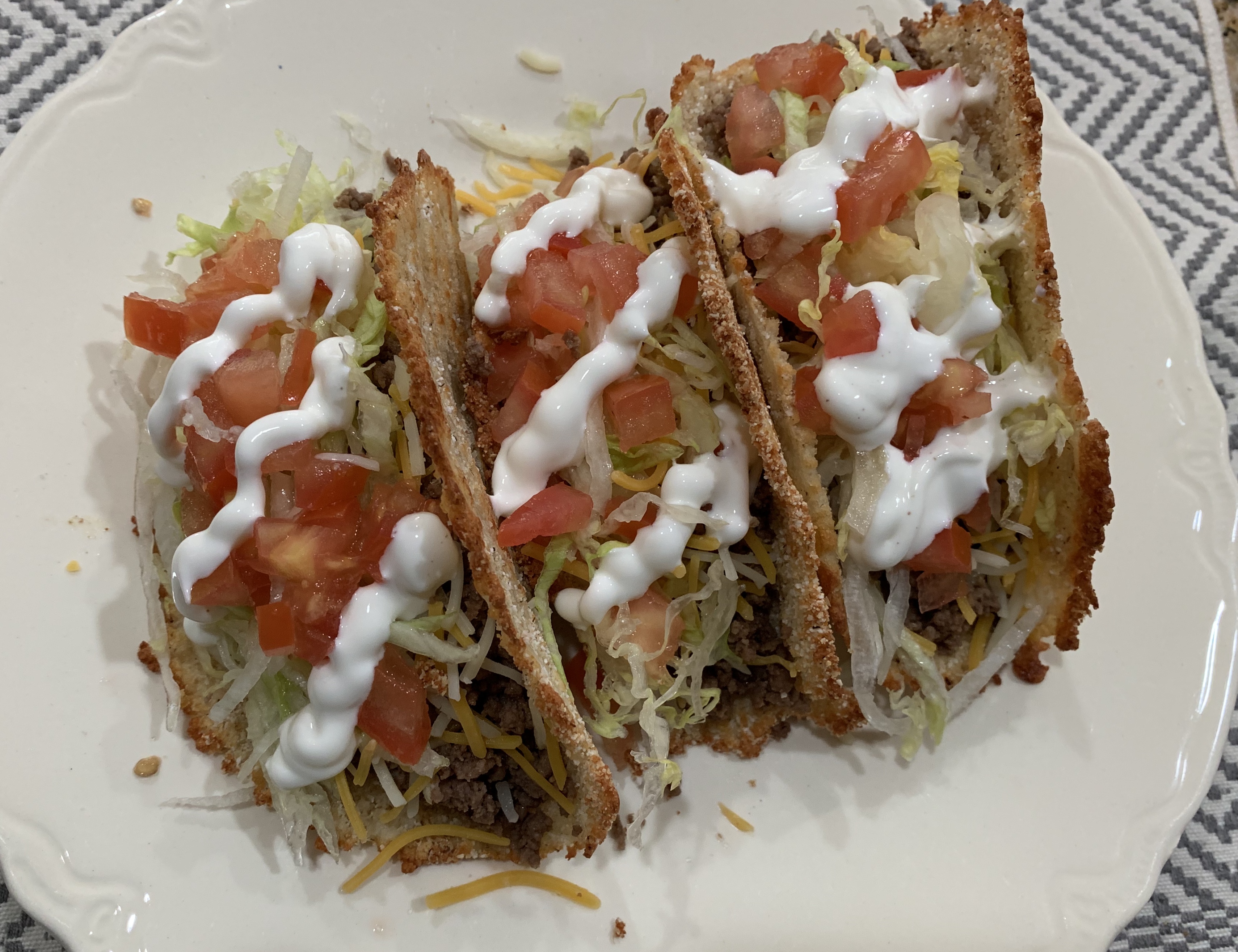 Tacos tipo Taco Bell