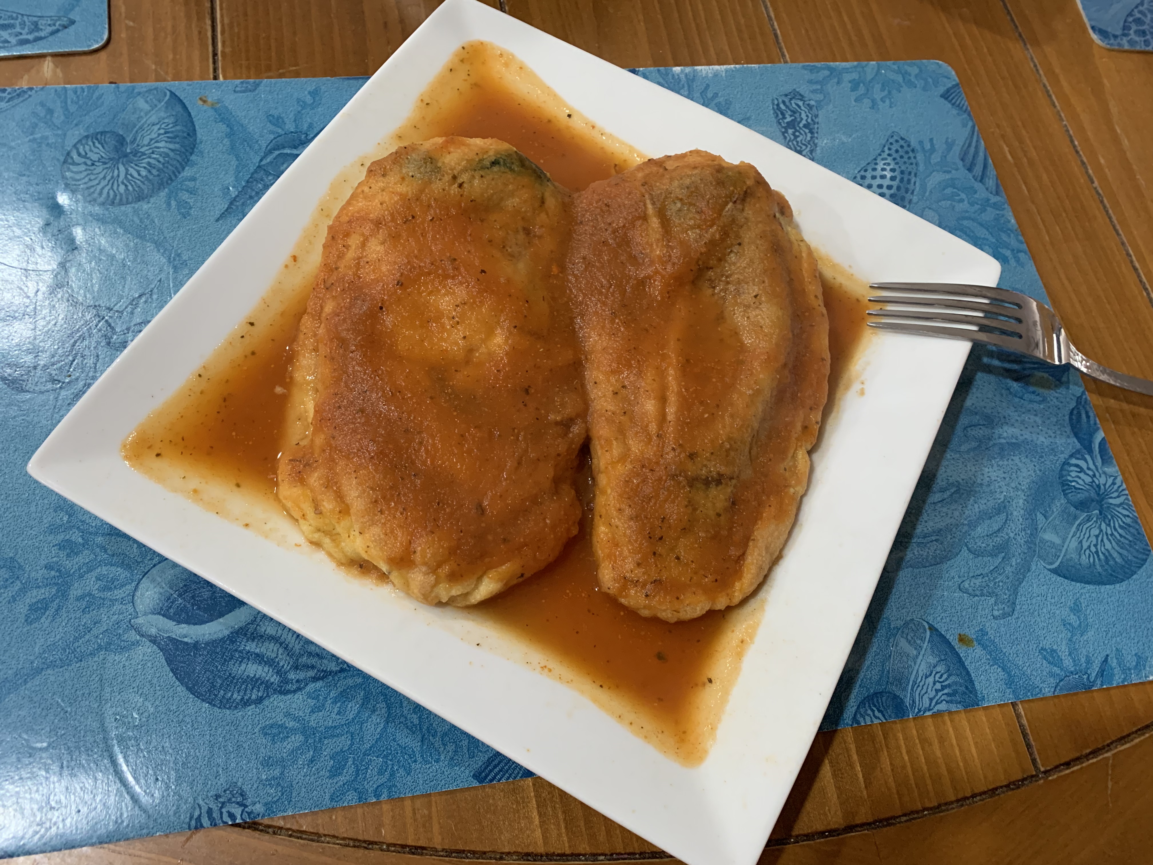 Chiles Relleno sin Grasa