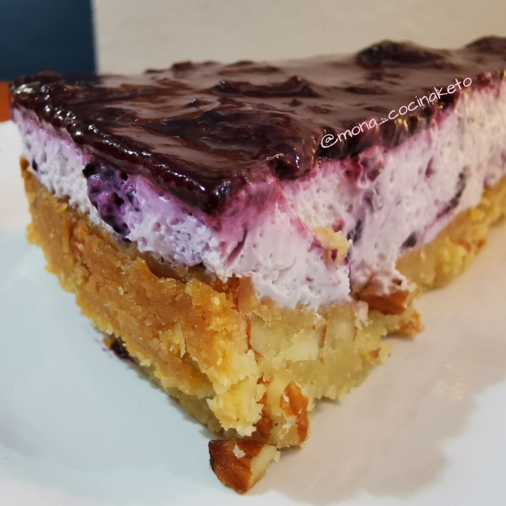 Cheesecake de Almendras y arándanos