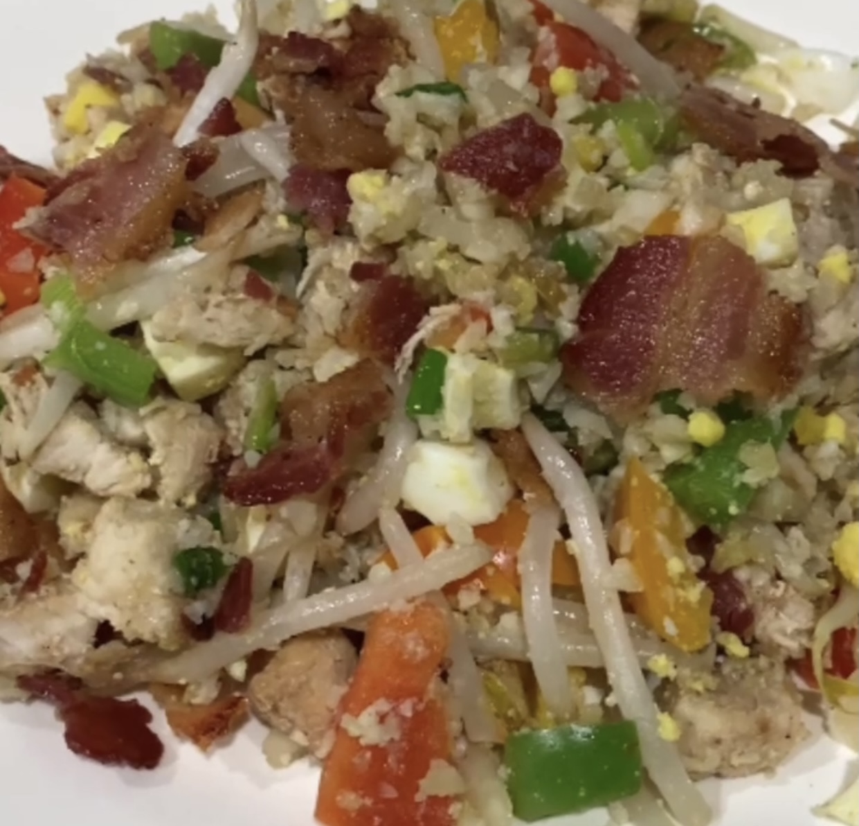 Arroz De Coliflor Chaufa