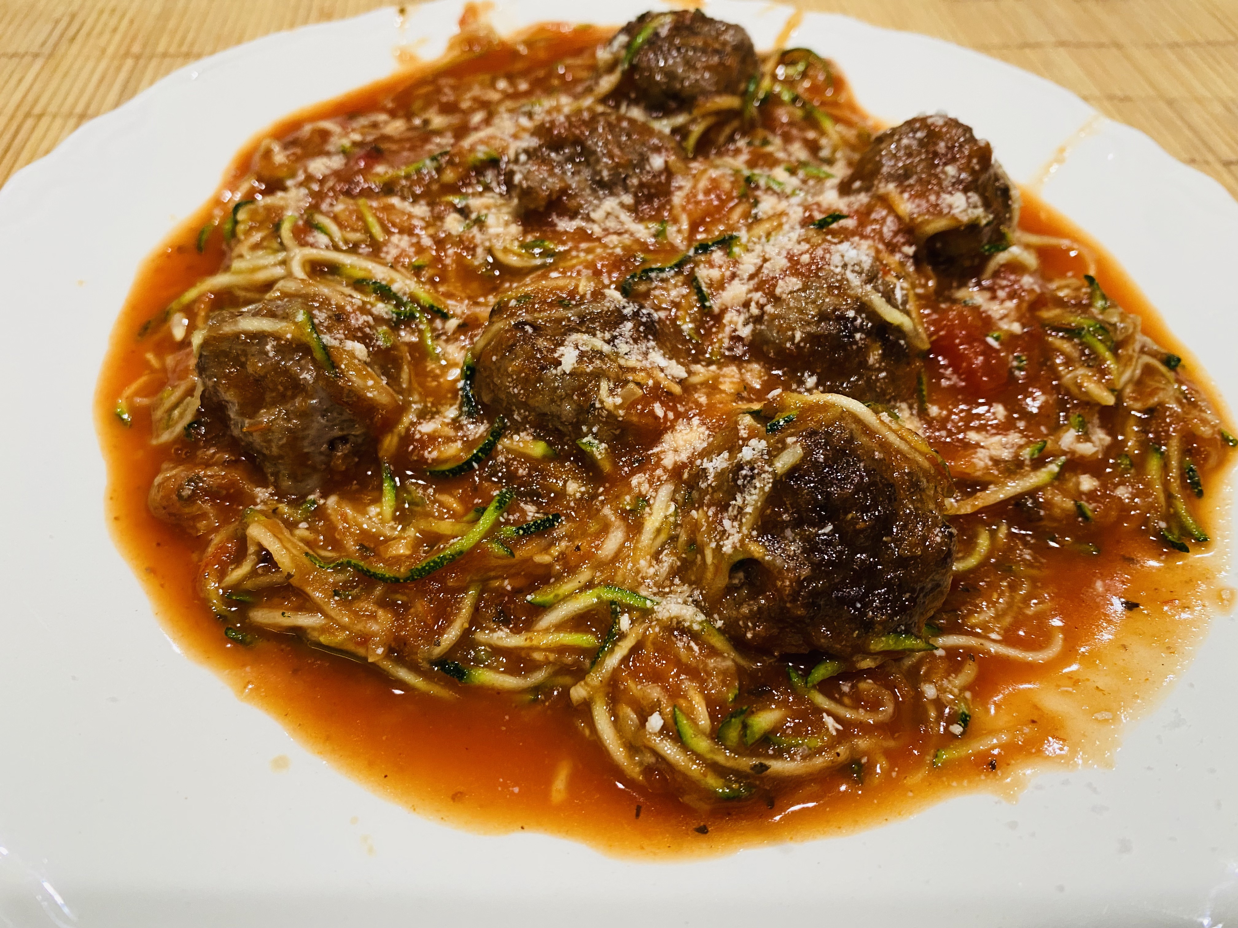 Spaghetti con Calabacin