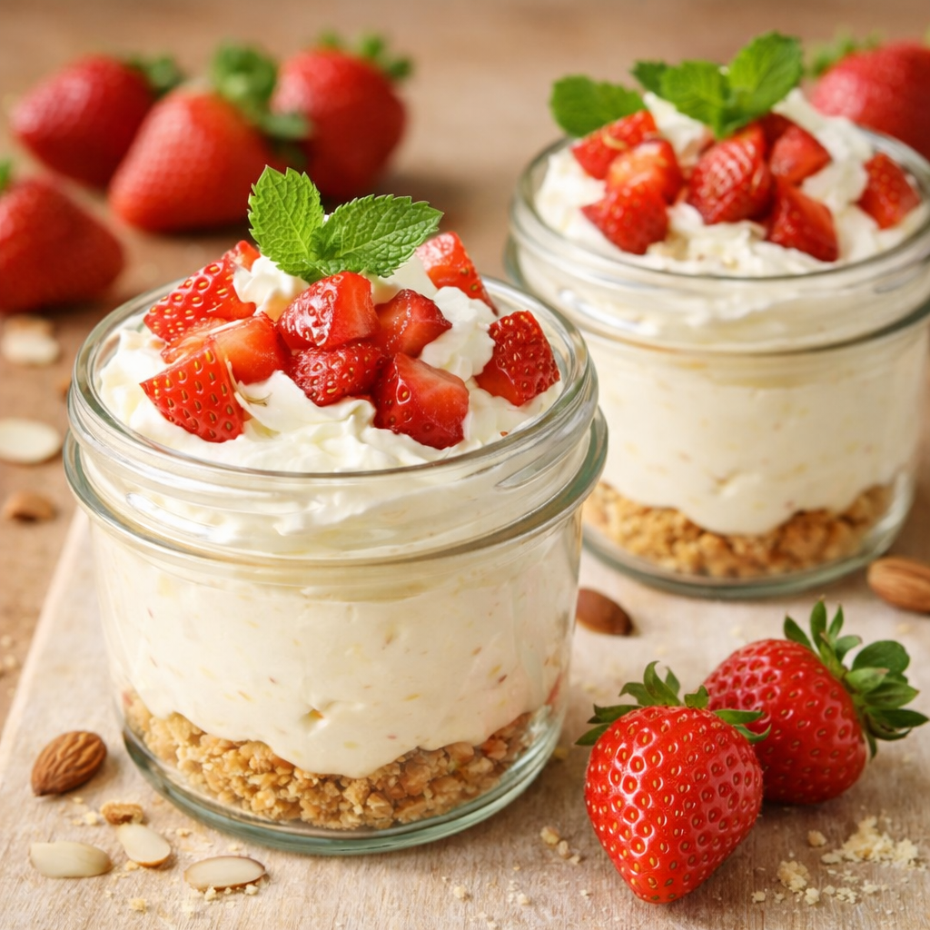 Cheesecake sin Horno